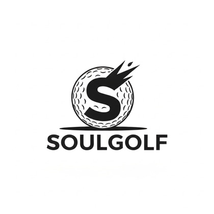 SoulGolf logo in black